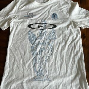 Nike White Classic Logo Tee